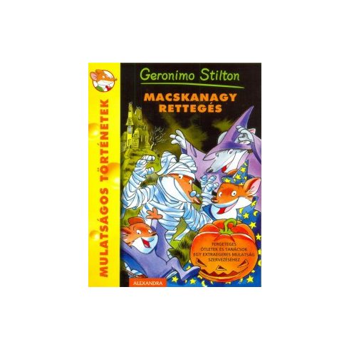 Geronimo Stilton  Macskanagy rettegés (antikvár)