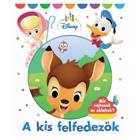 A kis felfedezők - Disney Baby lapozó kinyitható ablakokkal