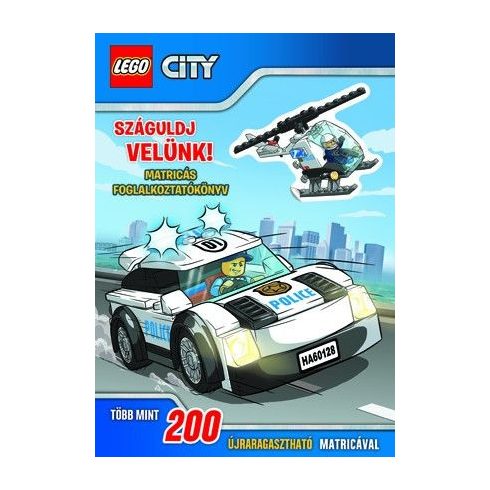 : LEGO CITY - Száguldj velünk - Matricás foglalkoztatókönyv
