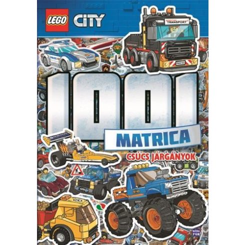 : LEGO City 1001 Matrica - Csúcs járgányok