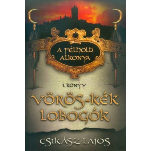 Csikász Lajos: Vörös-kék lobogók