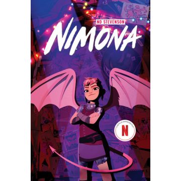 Noelle Stevenson: Nimona - Filmes borítóval