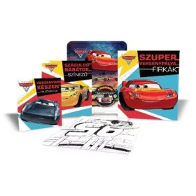   Disney: Verdák 3. - fémdoboz (benne: 2 foglalkoztató, 1 színező, 4 filctoll, matricák és egy kétoldalú poszter)