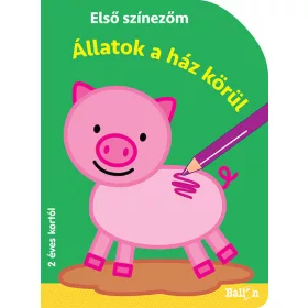 Első színezőm – Állatok a ház körül