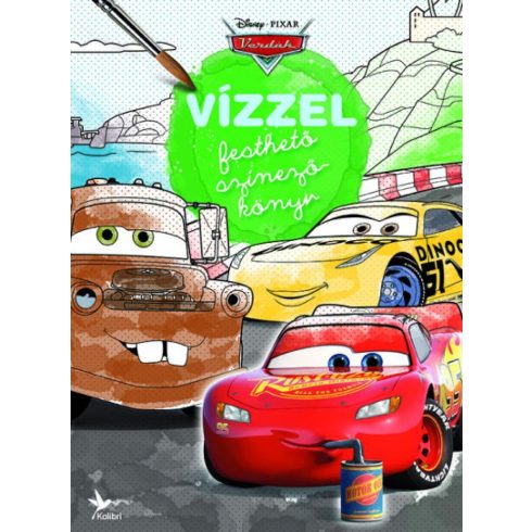 Vízzel festhető színezőkönyv - Verdák