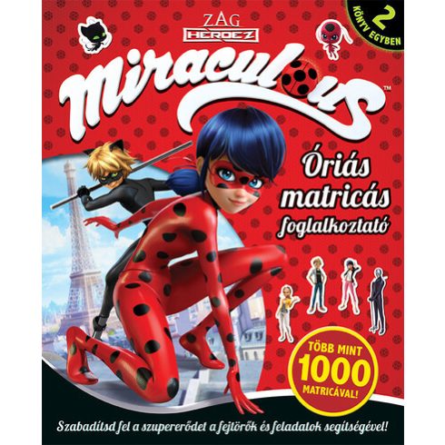 Miraculous - Óriás matricás foglalkoztató