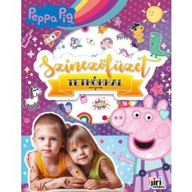Disney: Színezőfüzet tetkókkal – Peppa malac