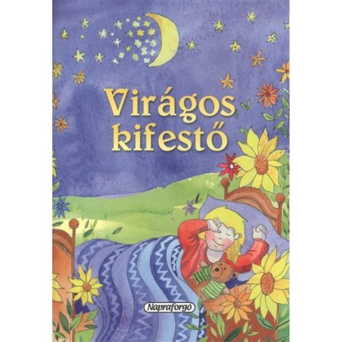 Virágos kifestő