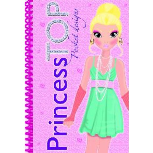 Napraforgó Kiadó: Princess TOP - Pocket Designs - Pink