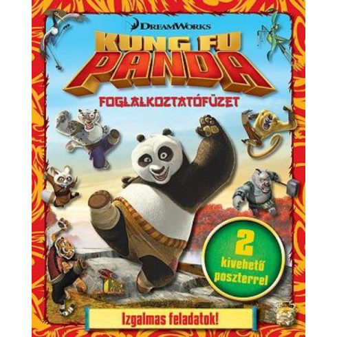 : Kung Fu Panda - foglalkoztatófüzet
