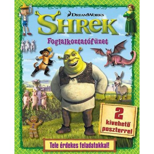: Shrek - foglalkoztatófüzet