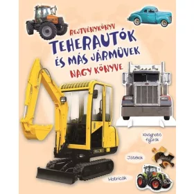   Rejtvénykönyv - Teherautók és más járművek nagy könyve
