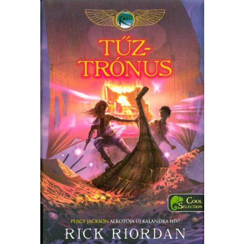 Rick Riordan: Tűztrónus - A Kane krónikák 2.