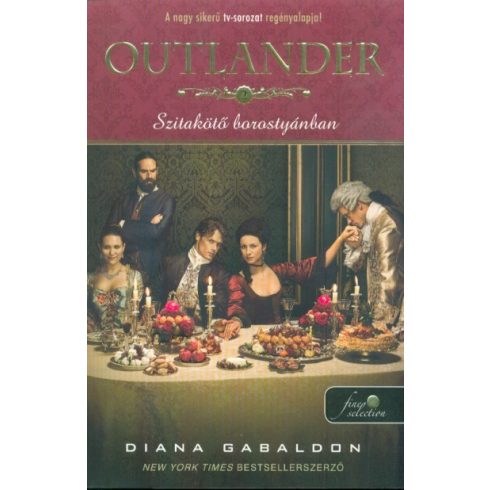 Diana Gabaldon, Farkas Veronika: Outlander 2. - Szitakötő borostyánban - filmes borító