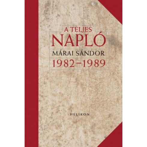 Márai Sándor: A teljes napló 1982-1989