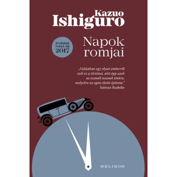 Kazuo Ishiguro: Napok romjai (új kiadás)