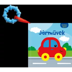 Textilkönyv rágókával - Járművek