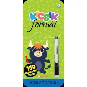   Kicsik formái - 150 szórakoztató feladat - Letörölhető filctollal