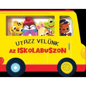   Lapozó: Utazz velünk az iskolabuszon - hangmodulos könyv - Utazz velünk