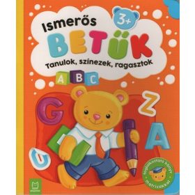   Foglalkoztató: Ismerős betűk - Tanulok, színezek, ragasztok