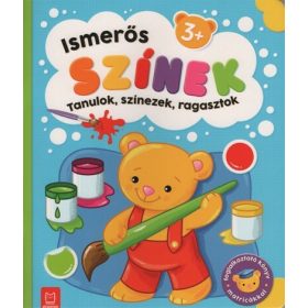   Foglalkoztató: Ismerős színek - Tanulok, színezek, ragasztok