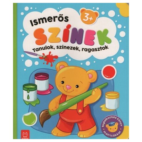 Foglalkoztató: Ismerős színek - Tanulok, színezek, ragasztok