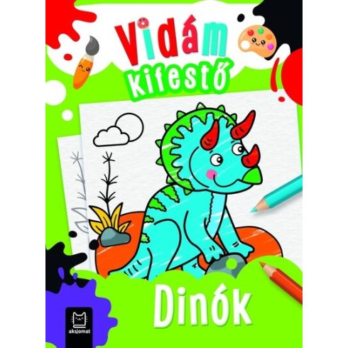 Sylwia Kajdana: Vidám kifestő - Dínók