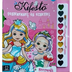   Agata Kaczynska: Kifestő festékekkel és ecsettel - Hercegnők