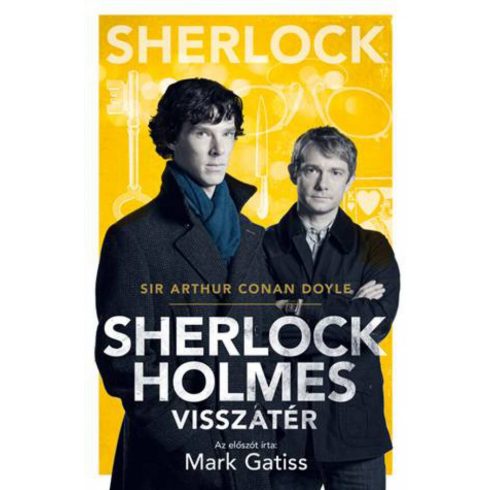 Sir Arthur Conan Doyle: Sherlock Holmes visszatér (BBC-s borító)