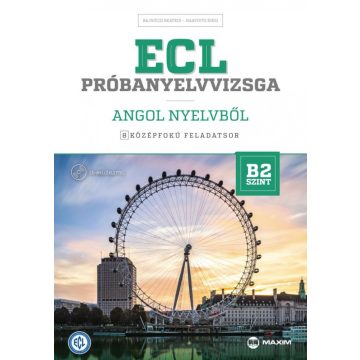   Bajnóczi Beatrix, Haavisto Kirsi: ECL próbanyelvvizsga angol – 8 középfokú feladatsor – B2 szint - CD-vel