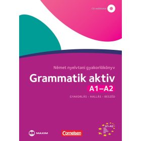   FRIEDERIKE JIN, UTE VOSS: GRAMMATIK AKTIV A1-A2 - NÉMET NYELVTANI GYAKORLÓKÖNYV (LETÖLTHETŐ HANGANYAGGAL)