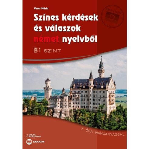 Veres Mária: Színes kérdések és válaszok német nyelvből - B1 szint online hanganyaggal (új kiadás)