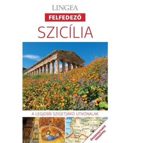 Utikönyv és térkép: Szicília - Lingea felfedező /A legjobb szigetjáró útvonalak összehajtható térképpel