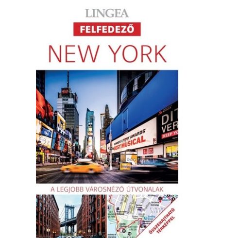 Utikönyv és térkép: New York - Lingea felfedező /A legjobb városnéző útvonalak összehajtható térképpel (2. kiadás)