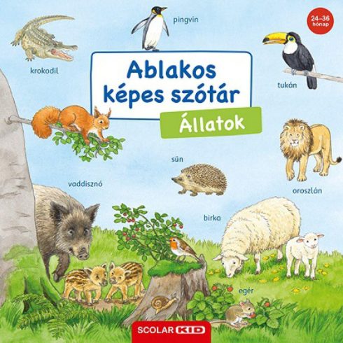 Susanne Gernhäuser: Ablakos képes szótár - Állatok