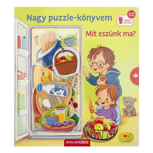 Mila Rulff: Nagy puzzle-könyvem - Mit eszünk ma?