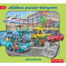Steffi Korda: Játékos puzzle-könyvem: Járművek