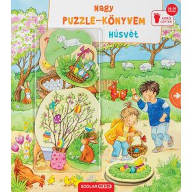   Mila Rulff: Nagy puzzle-könyvem - Húsvét - Apró léptek §H