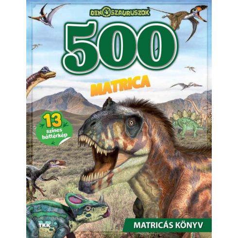 : 500 matrica - Dinoszauruszok