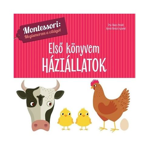 Első könyvem - Háziállatok - MontessoriMegismerem a világot