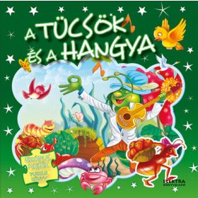   Puzzle-Könyv: A tücsök és a hangya - Ezópus meséi puzzlekönyv