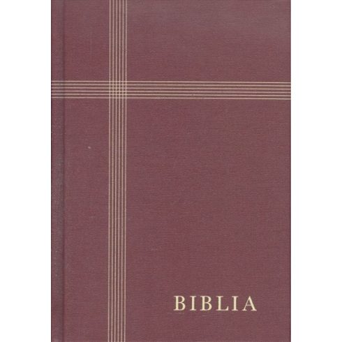 Biblia: Biblia /Revideált, új fordítású - középméret, vászon (bordó)