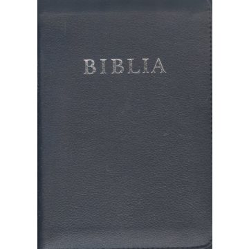   Biblia: Biblia /Revideált, új fordítású /bőr, zipzáras (2014-es)