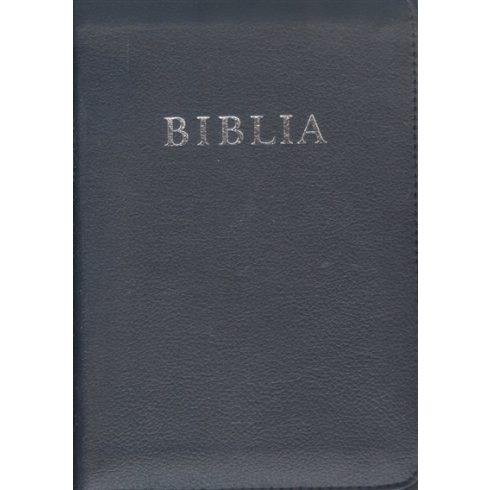 Biblia: Biblia /Revideált, új fordítású /bőr, zipzáras (2014-es)