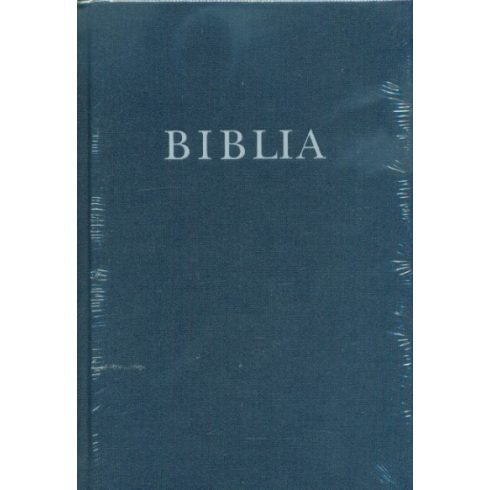 Biblia: Biblia /Revideált, új fordítású - középméret, vászon (kék)