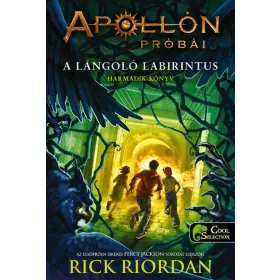   Rick Riordan: Apollón próbái 3. A lángoló Labirintus - keménytáblás