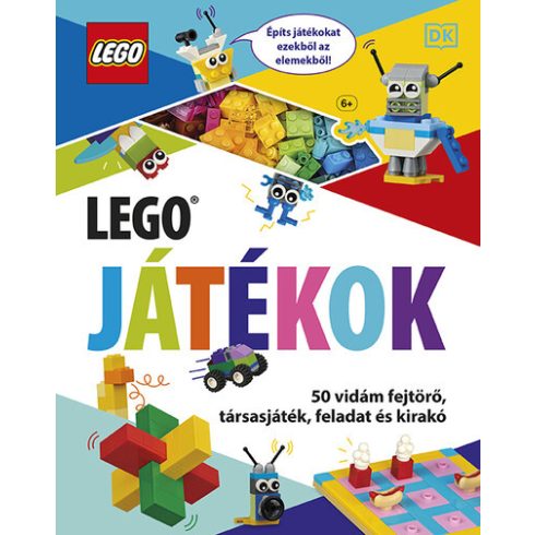 LEGO: Lego Játékok - 50 vidám fejtörő, társasjáték, feladat és kirakó