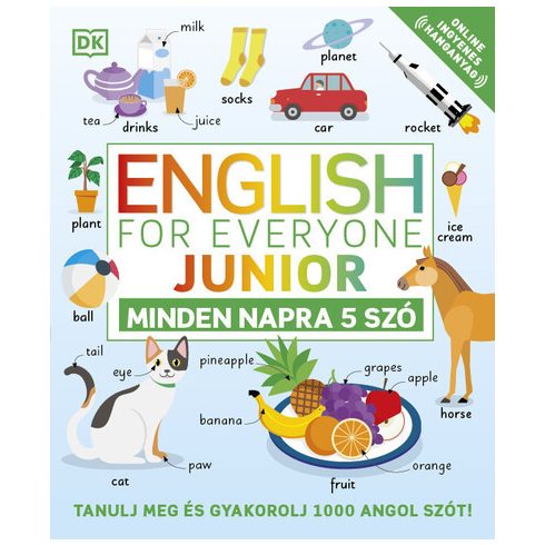 Nyelvkönyv: English for Everyone Junior: Minden napra 5 szó