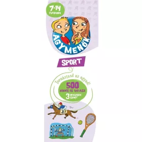   Kártya: Agymenők - Sport 7-14 éveseknek - 500 kérdés és válasz 3 nehézségi szint