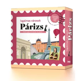   Előrendelhető: Laura Re: Izgalmas városok - PÁRIZS - Építs saját minivárost, és játssz!
